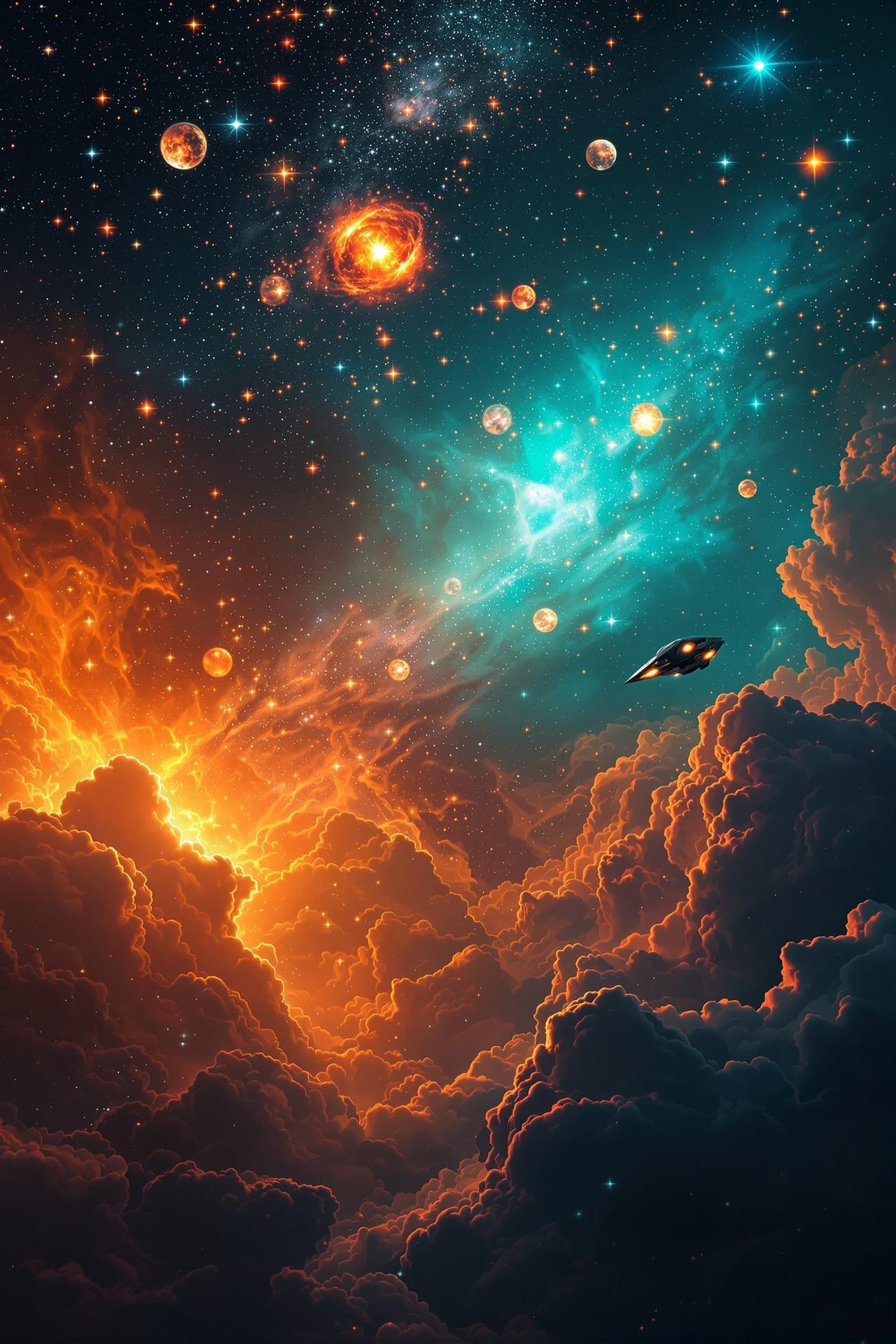 飞鸟影院独家呈现电影《星际回响》高清海报,科幻冒险巨制