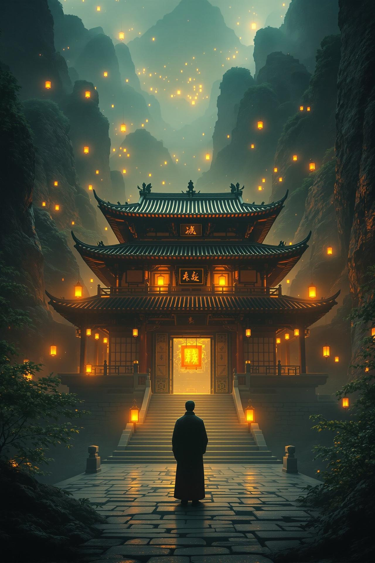 飞鸟影院独家呈现电影《古刹秘案》高清海报,古装悬疑巨制